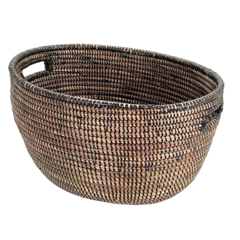 Black Oval Basket - Sumiye Co
