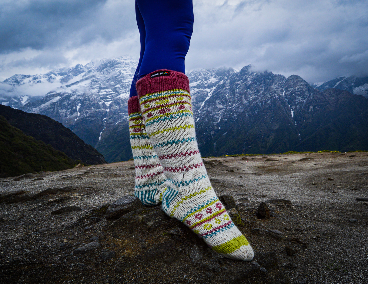 Sherpa Socks Alpine - Sumiye Co