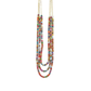 Necklace | Layered Beads Artisan Kantha Jewelry