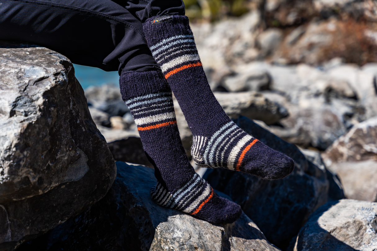 Sherpa Socks Ocean - Sumiye Co