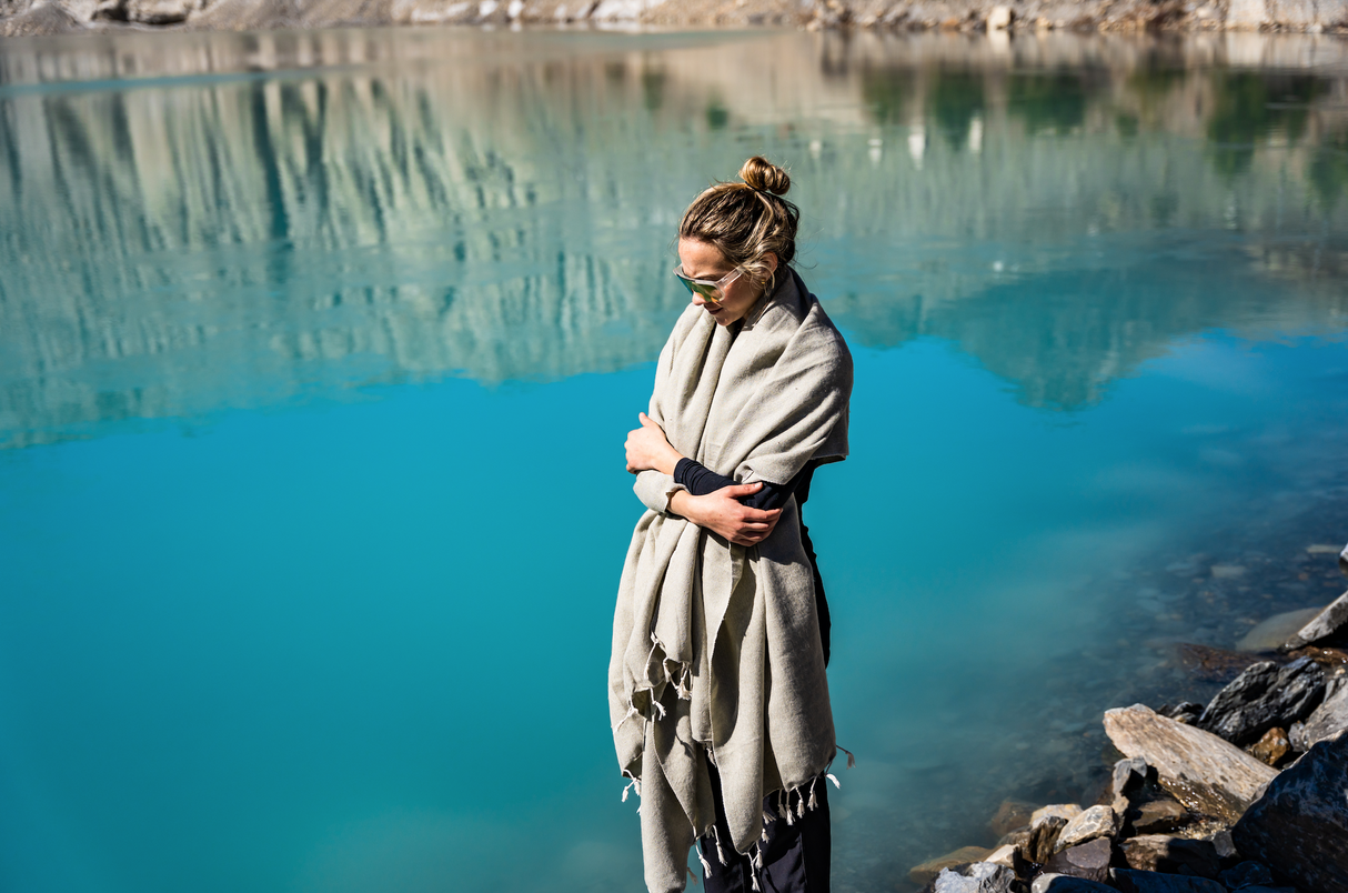 Lobuche Yak Shawl Star - Sumiye Co