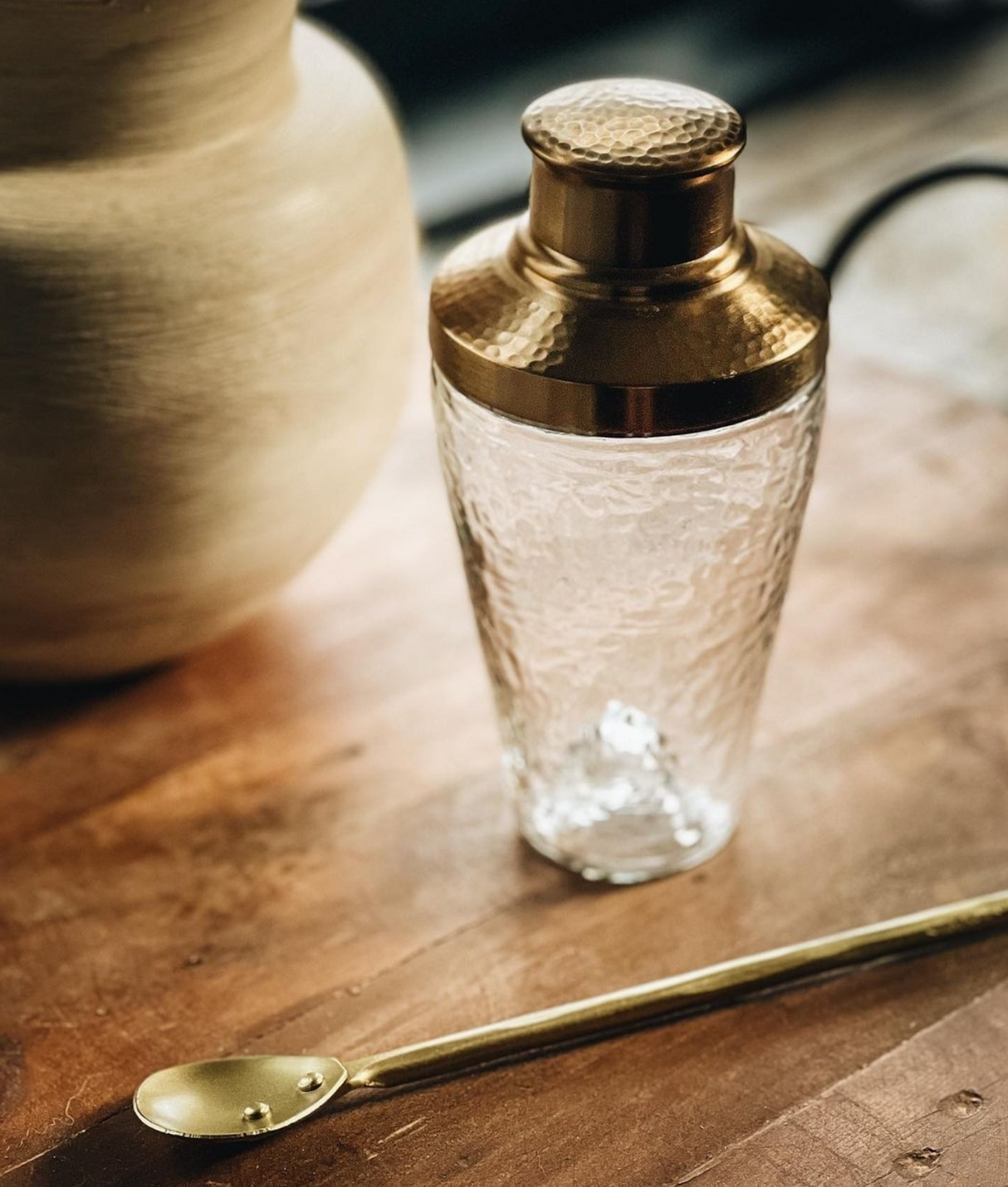 Forge Brass Tasting Spoons - Set of 3 - Sumiye Co