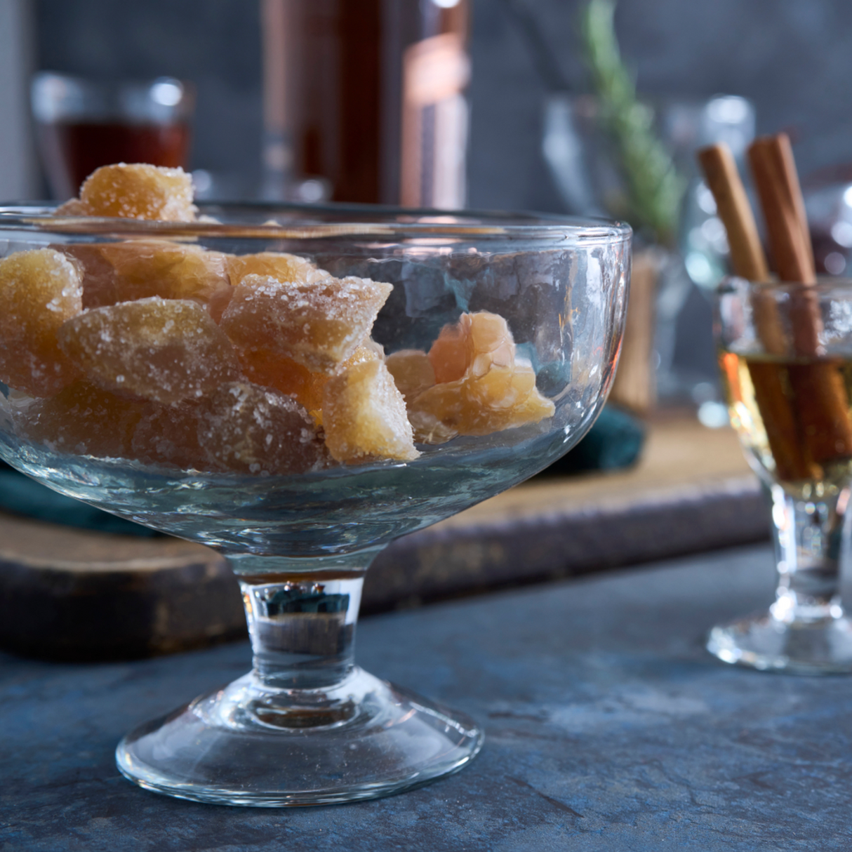 Pebbled Footed Compotes - Set of 2 - Sumiye Co