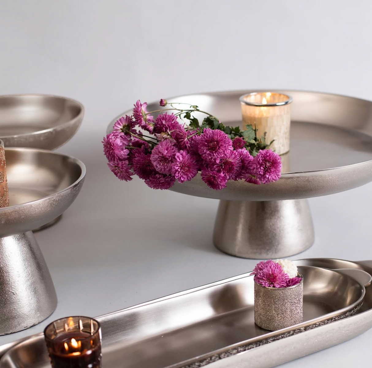 Nickel Large Pedestal - Sumiye Co