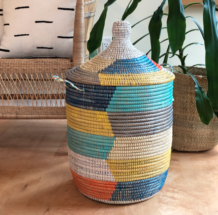 Multicolor Basket Medium - Sumiye Co