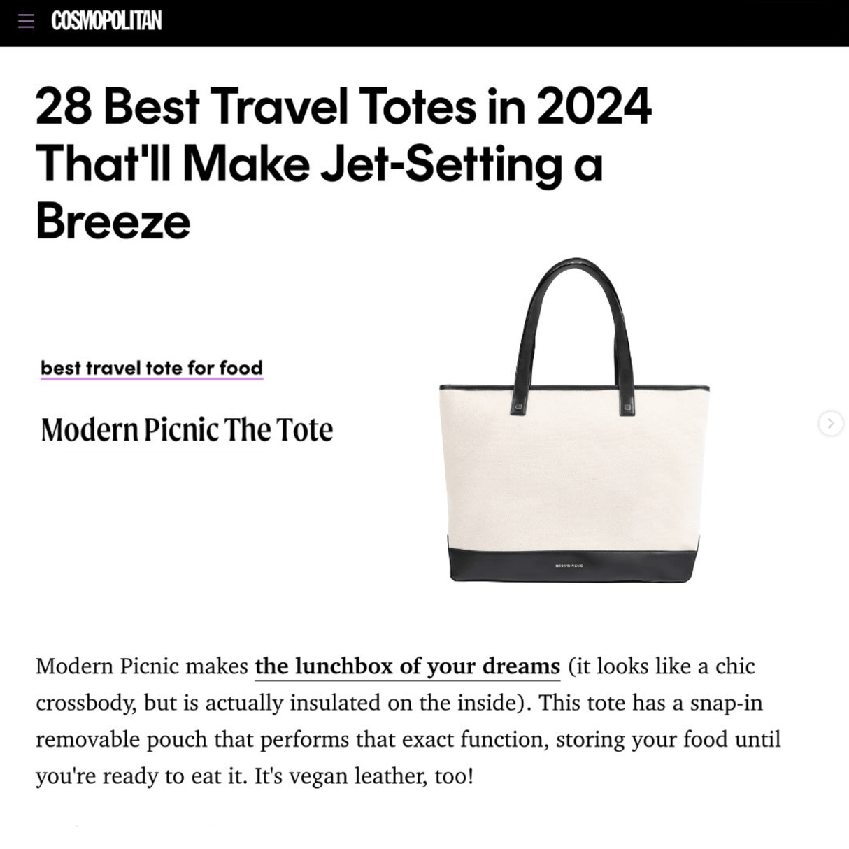 The Tote - Black Canvas | Designer Lunch Bags & Totes - Sumiye Co