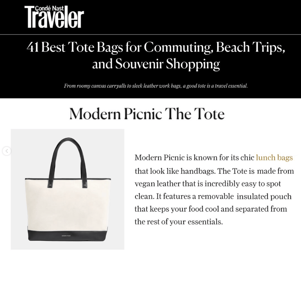 The Tote - Black Canvas | Designer Lunch Bags & Totes - Sumiye Co