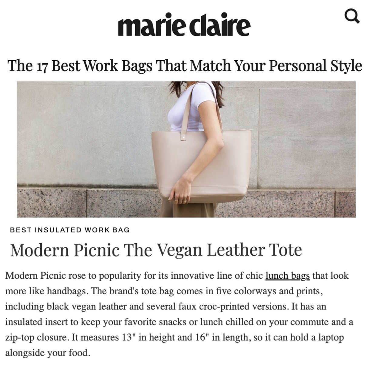 The Tote - Cream | Designer Lunch Bags & Totes - Sumiye Co