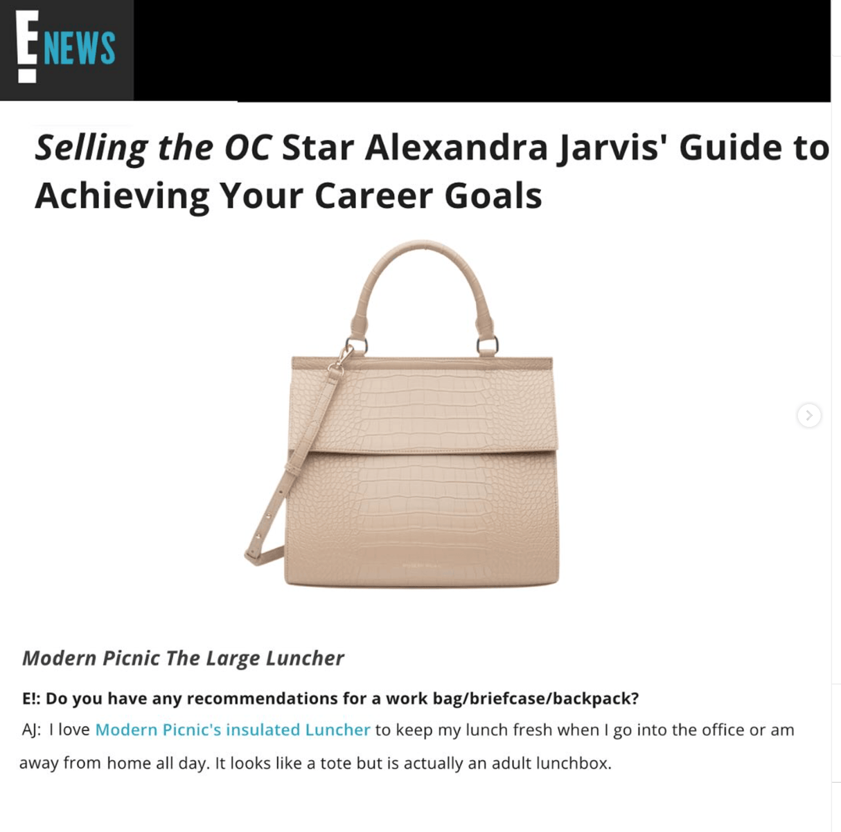 The Large Luncher - Cream | Designer Lunch Bags & Totes - Sumiye Co