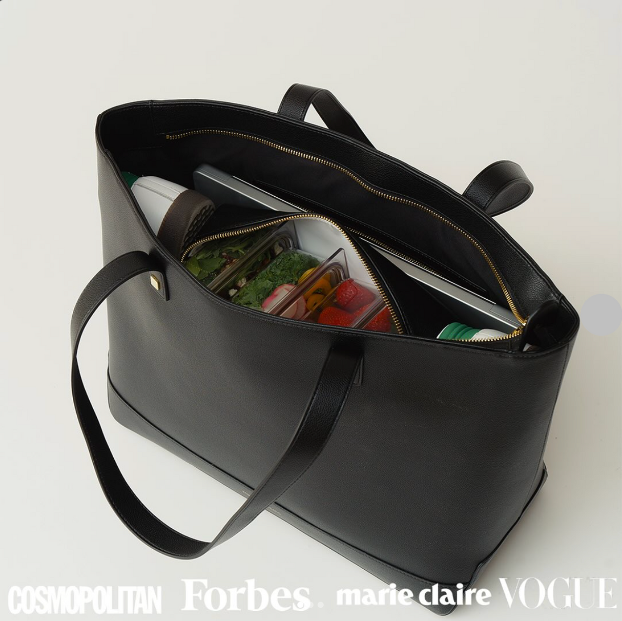 The Tote - Black | Designer Lunch Bags & Totes - Sumiye Co