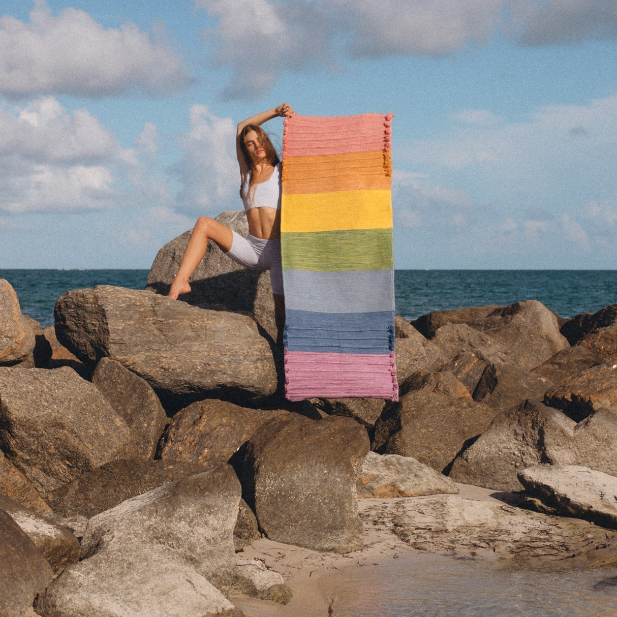 Chakra Energy - Herbal Yoga Mat by Oko Living - Sumiye Co