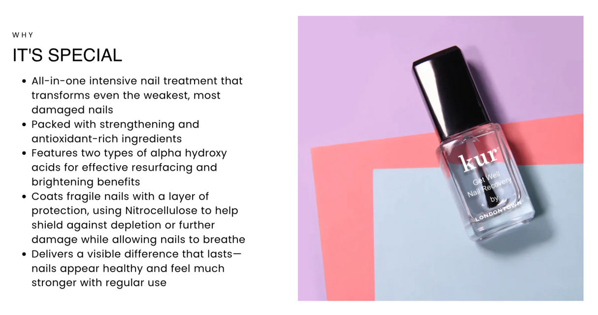 Get Well Nail Recovery | Nail Care - Sumiye Co