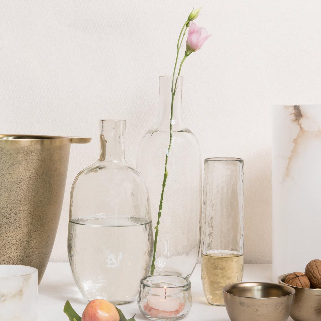 Pebbled Bottles Assorted Set of 2 - Sumiye Co