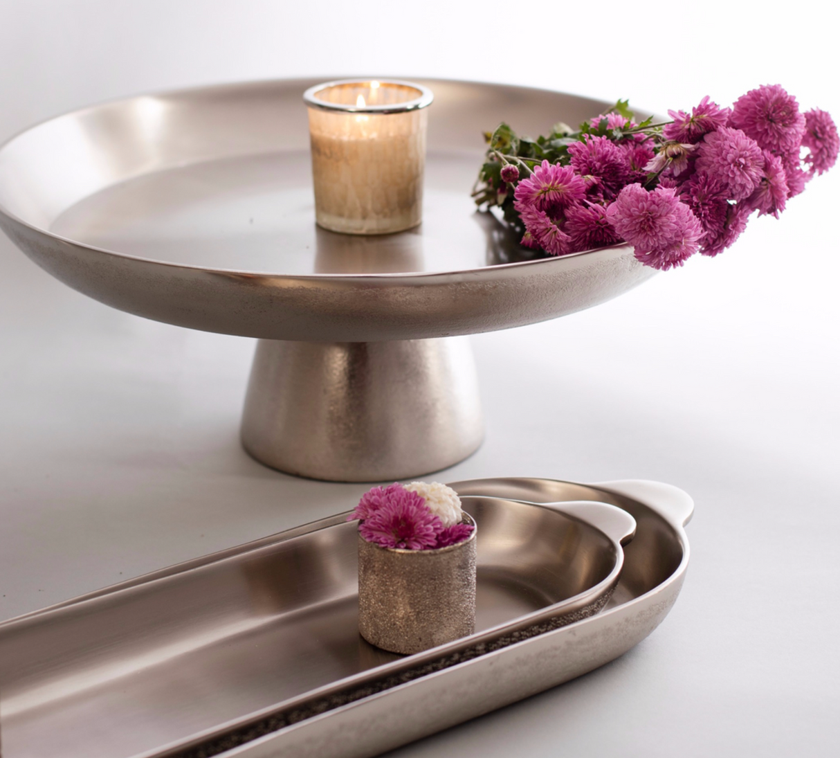 Nickel Large Pedestal - Sumiye Co