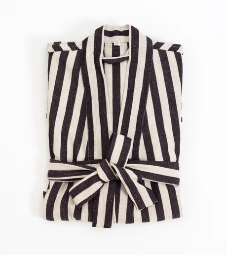 Turkish Zebra Bath Robe - Sumiye Co