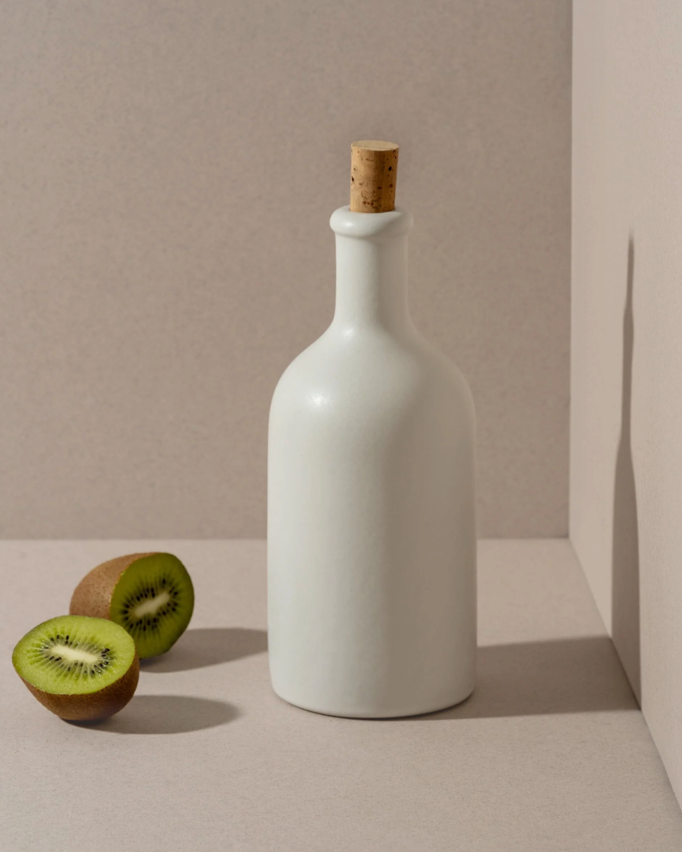 Stoneware Olive Oil Dispenser - Jazz 21 oz - Sumiye Co