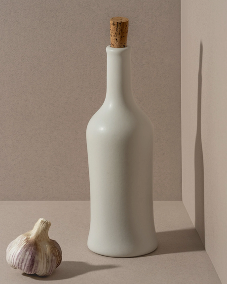 Stoneware Olive Oil Dispenser - Brutto 21 oz - Sumiye Co
