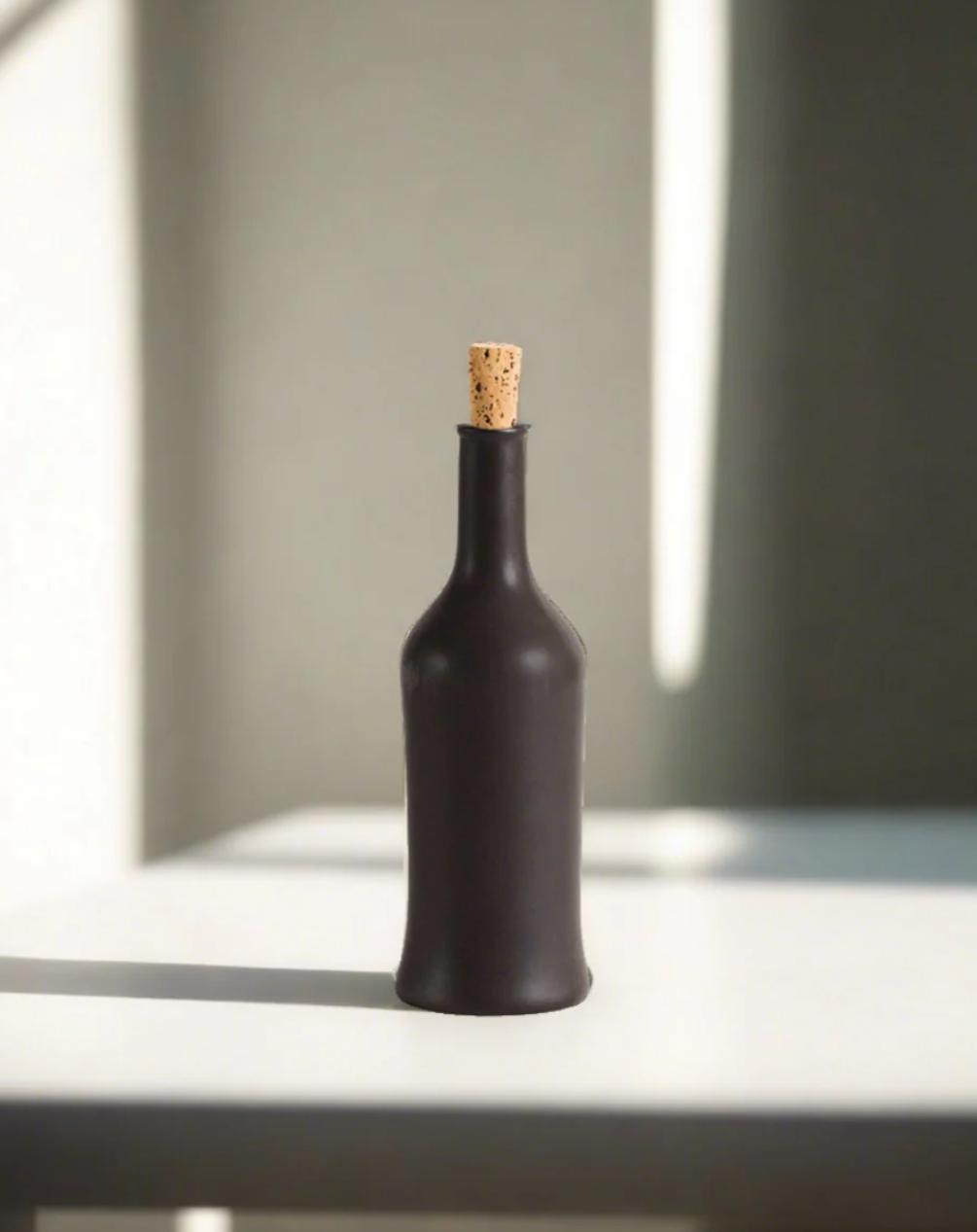Stoneware Olive Oil Dispenser - Brutto 21 oz - Sumiye Co