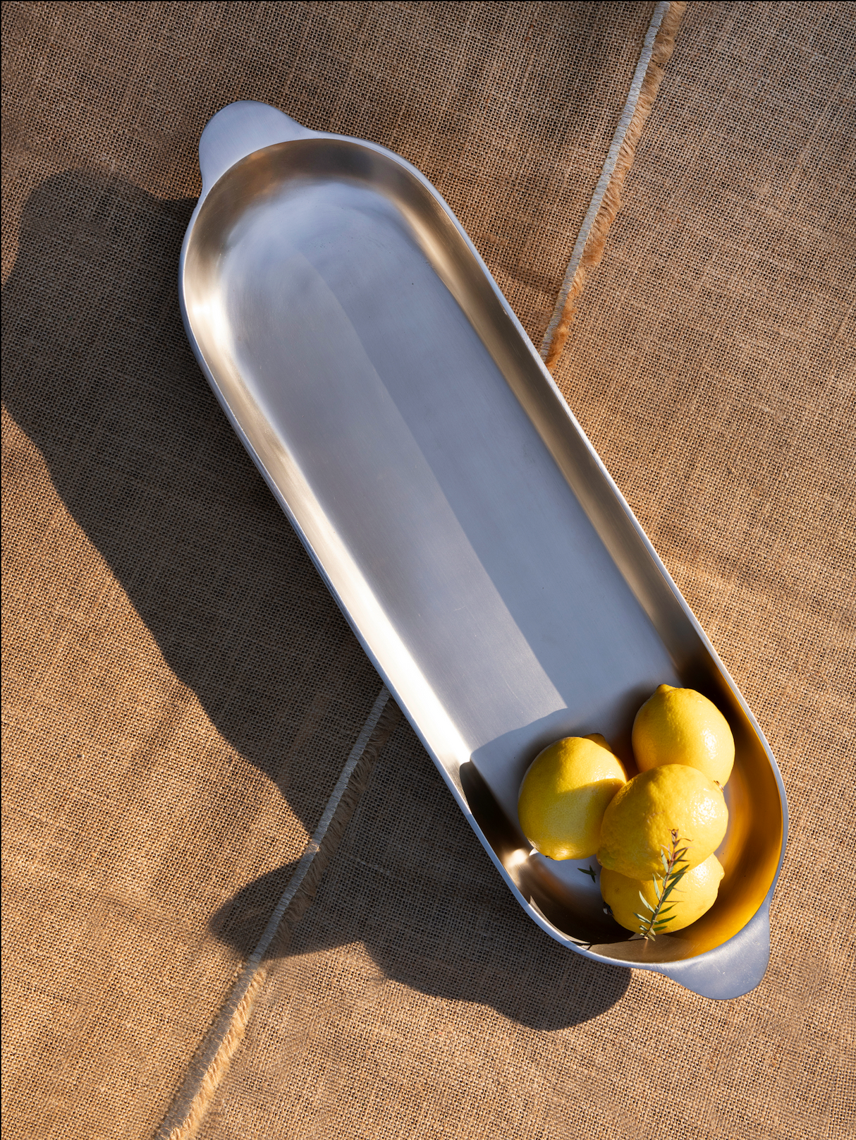 Nickel Long Trays Set of 2 - Sumiye Co