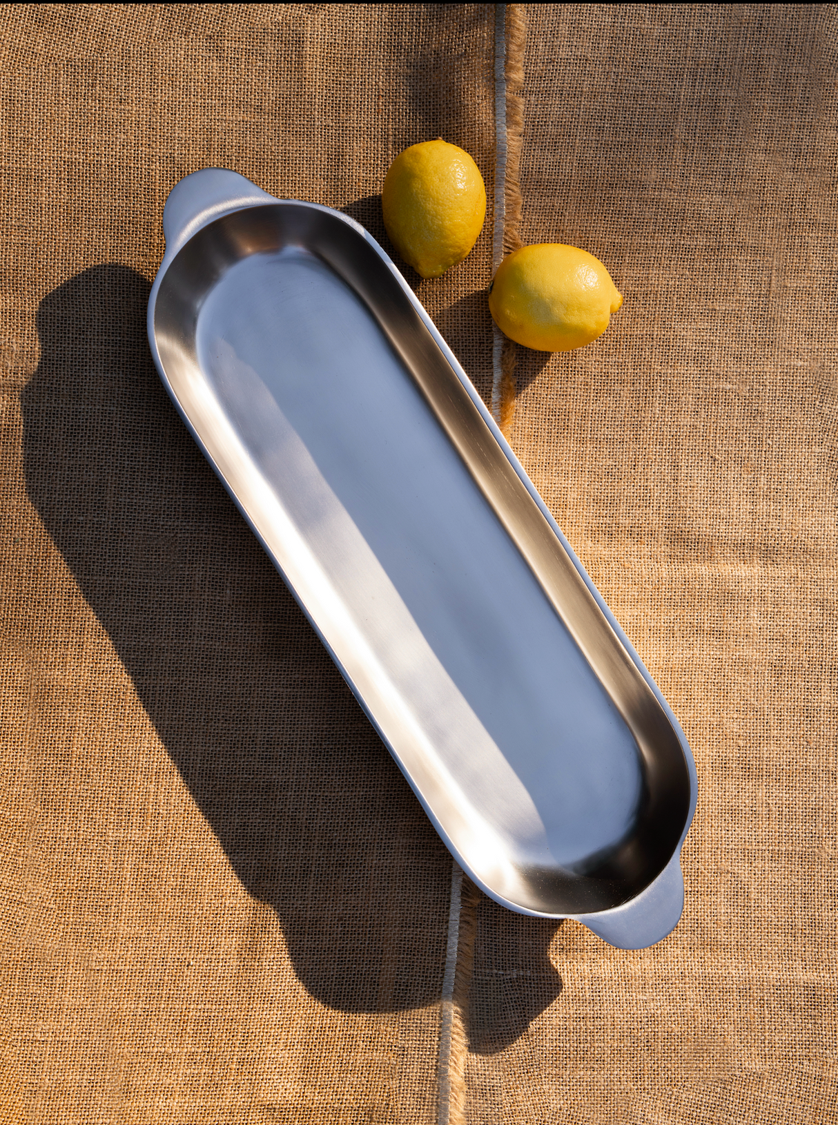 Nickel Long Trays Set of 2 - Sumiye Co