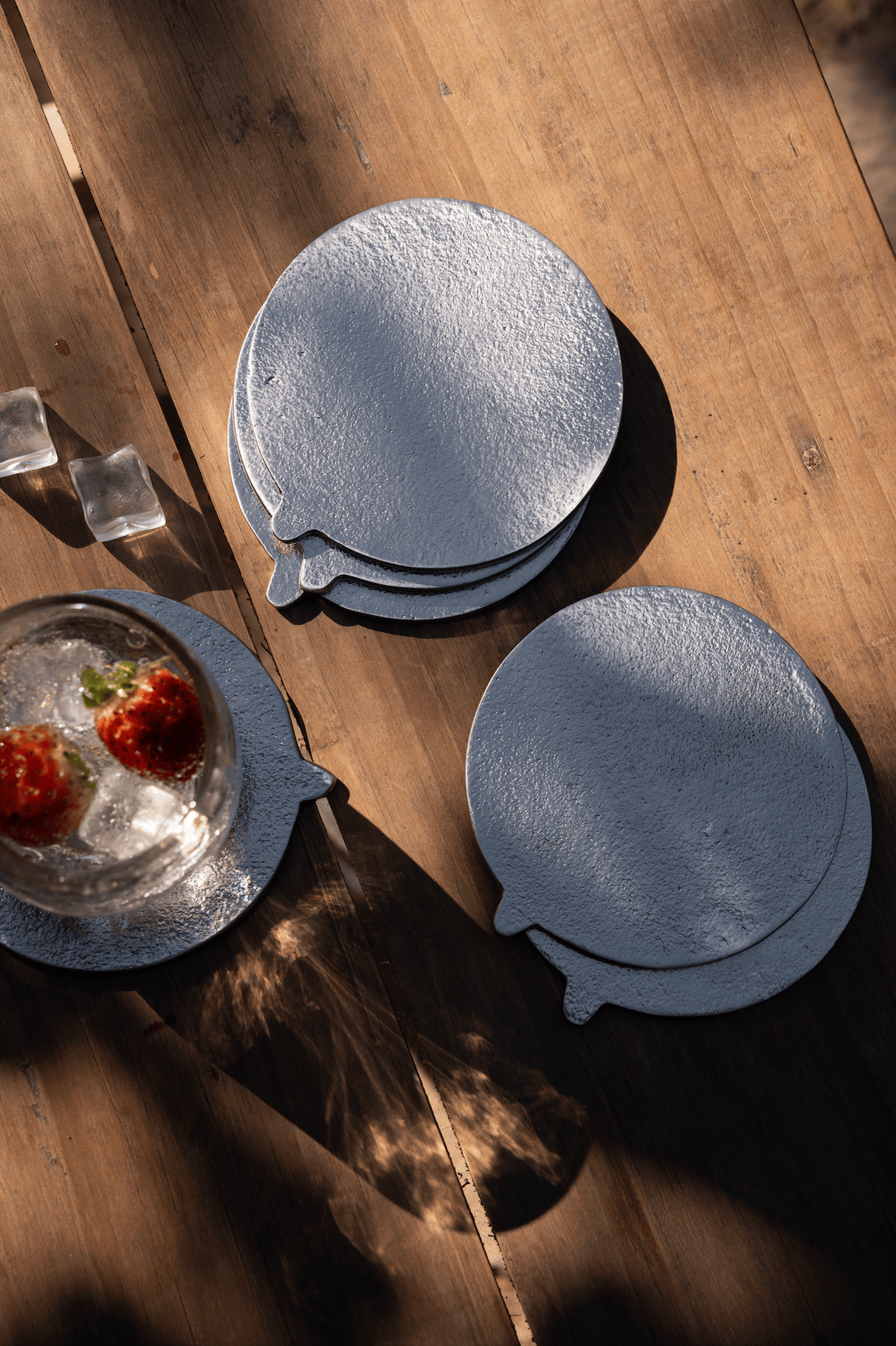 Nickel Coasters Set of 6 - Sumiye Co