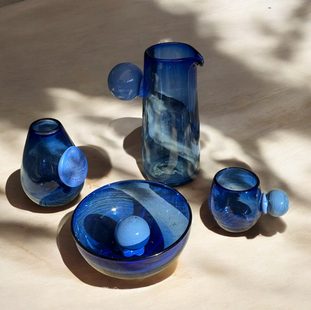 Tepezala Pitcher | Artisanal Glasswork
