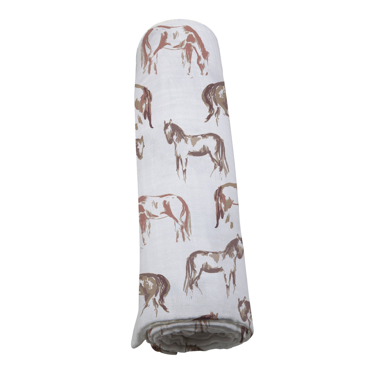 Wild Horses Bamboo Swaddle-4