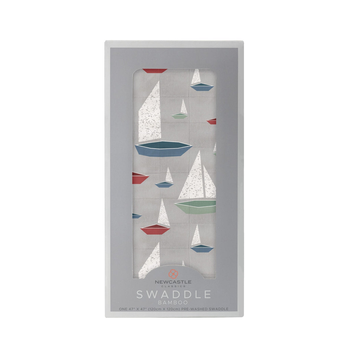 Marina Sailboats Bamboo Swaddle-0