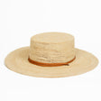 Straw Boater Hat by Made by Minga - Sumiye Co