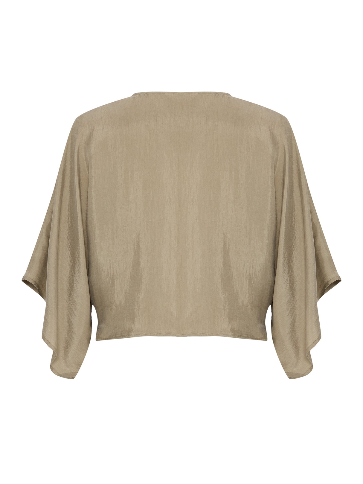 Lucid Knot Top - Khaki Green - Sumiye Co