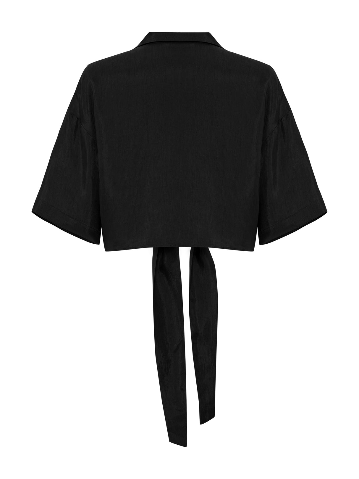 Lucid Tie Shirt - Black - Sumiye Co