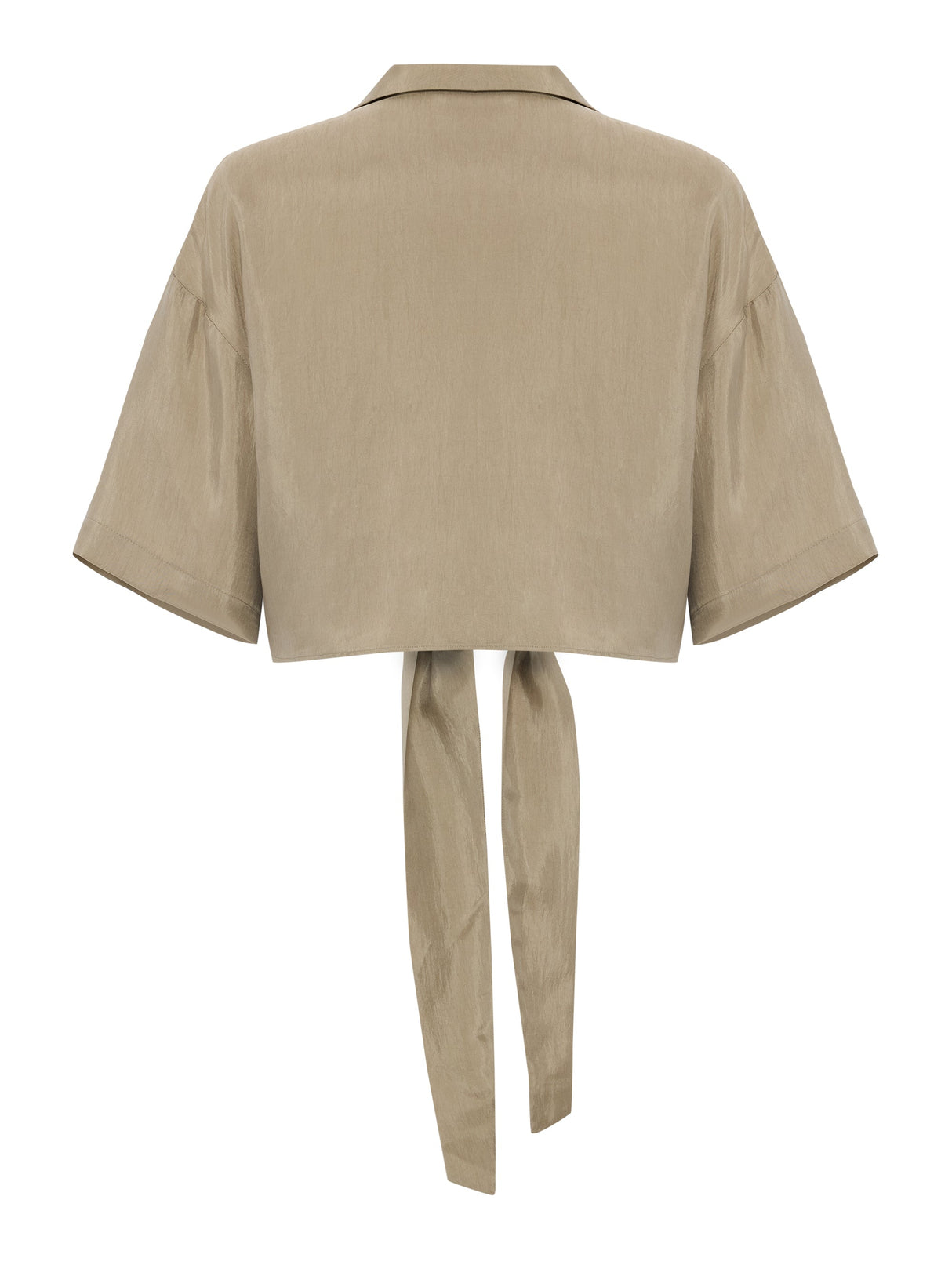 Lucid Tie Shirt - Khaki Green - Sumiye Co