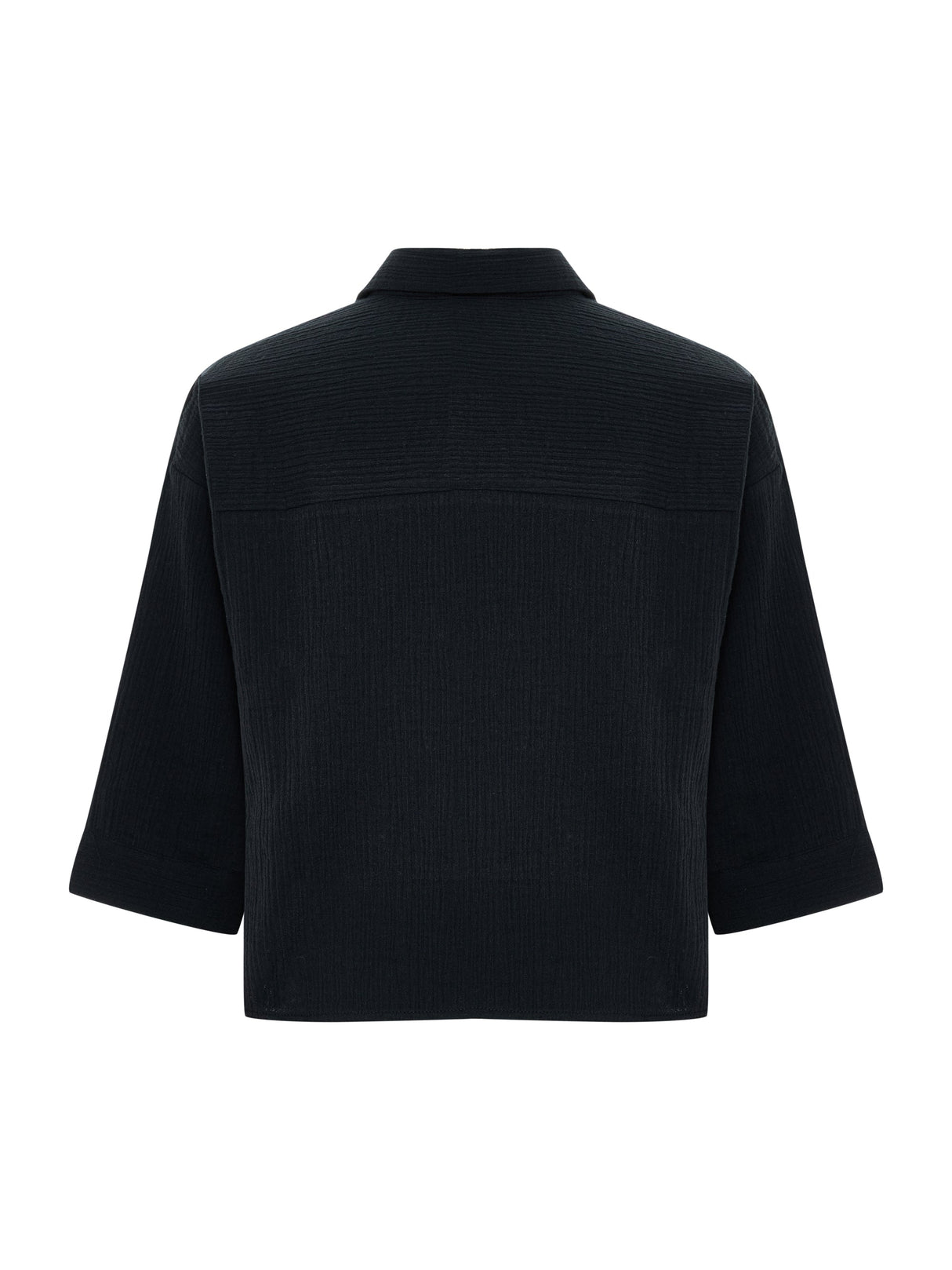 Aura Mini Shirt - Black - Sumiye Co