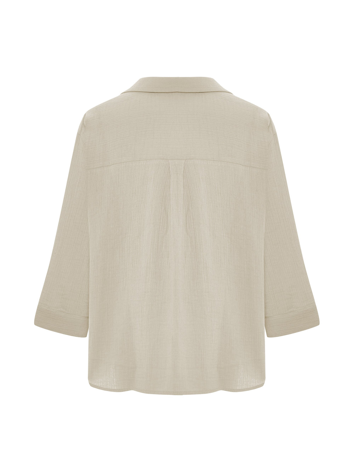 Aura Maxi Shirt - Oatmeal - Sumiye Co