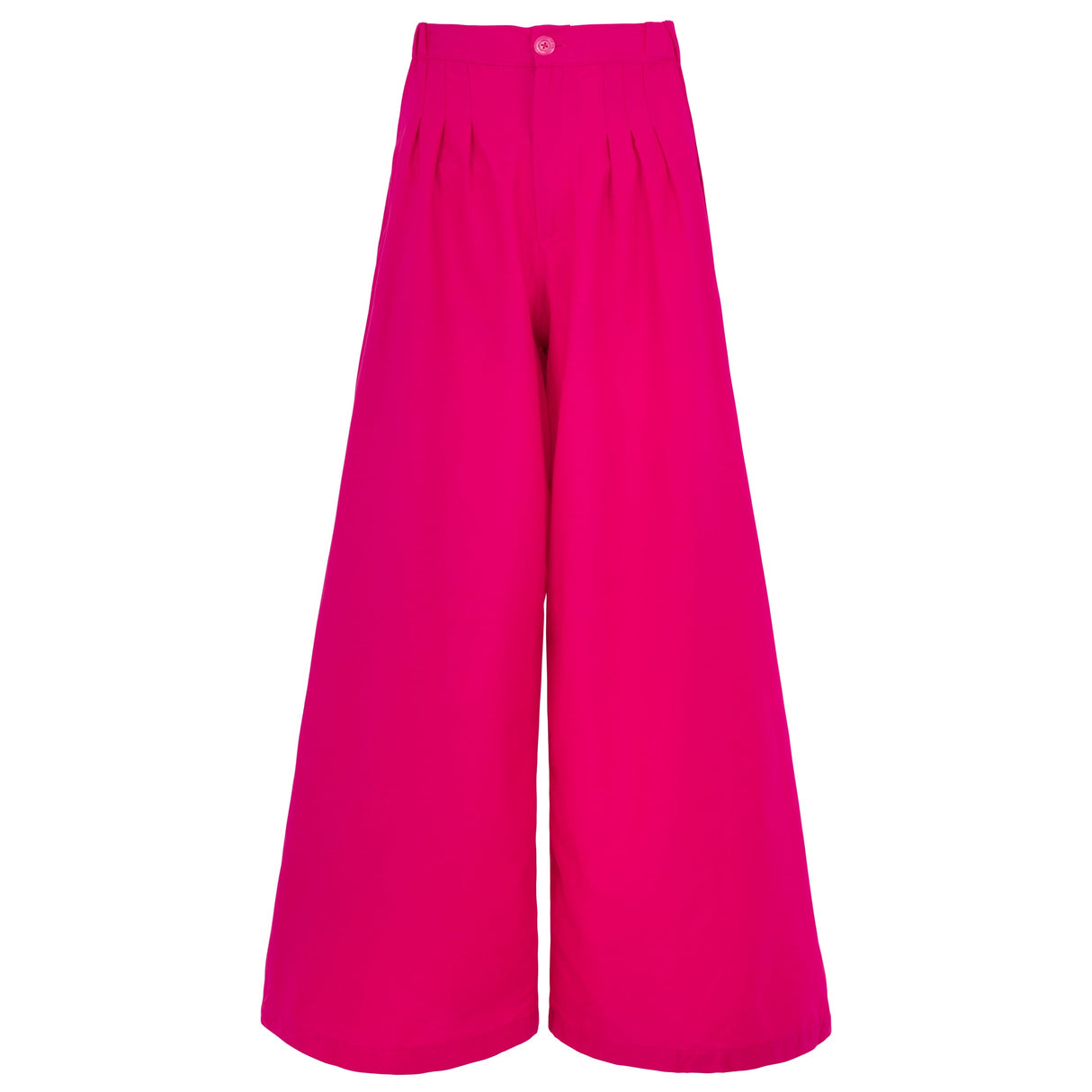 TAYLOR Wide-leg Palazzo Pants In Hot Pink - Sumiye Co