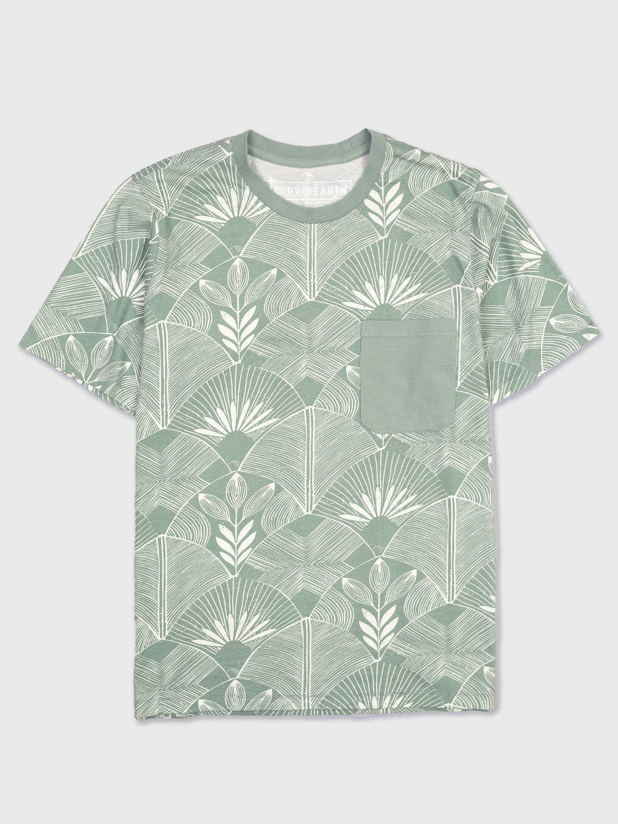 Deco Frond Pocket Tee - Sumiye Co