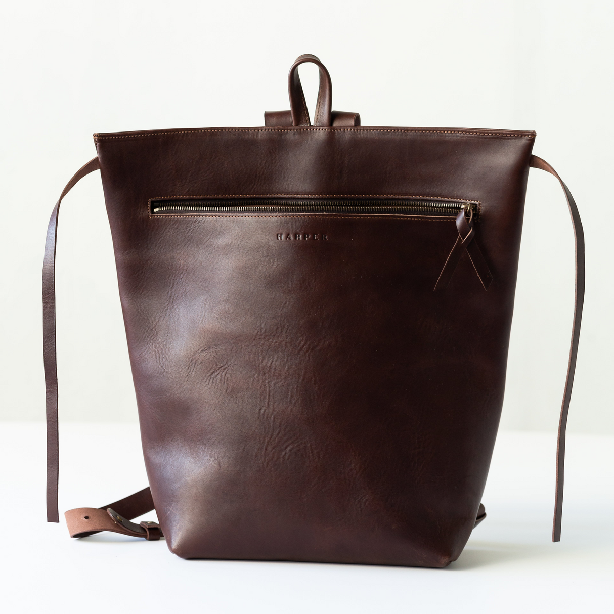 The Folded Backpack - Walnut