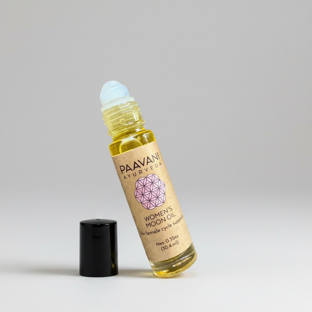 Women’s Moon Oil | Ayurvedic Support for Menstrual & Menopausal Balance-0