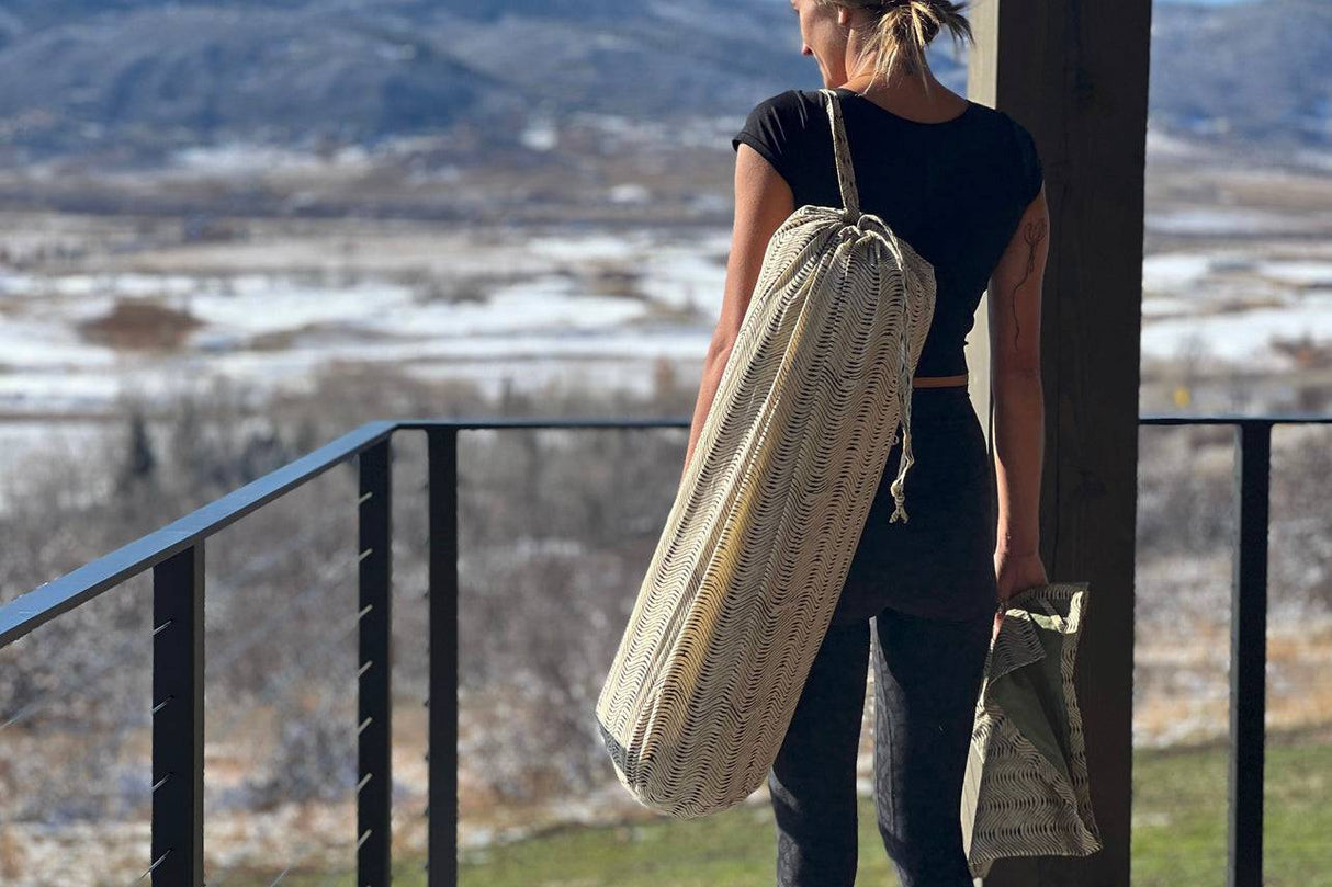 Restorative Yoga Mat with Towel & Carrying Case - Sumiye Co