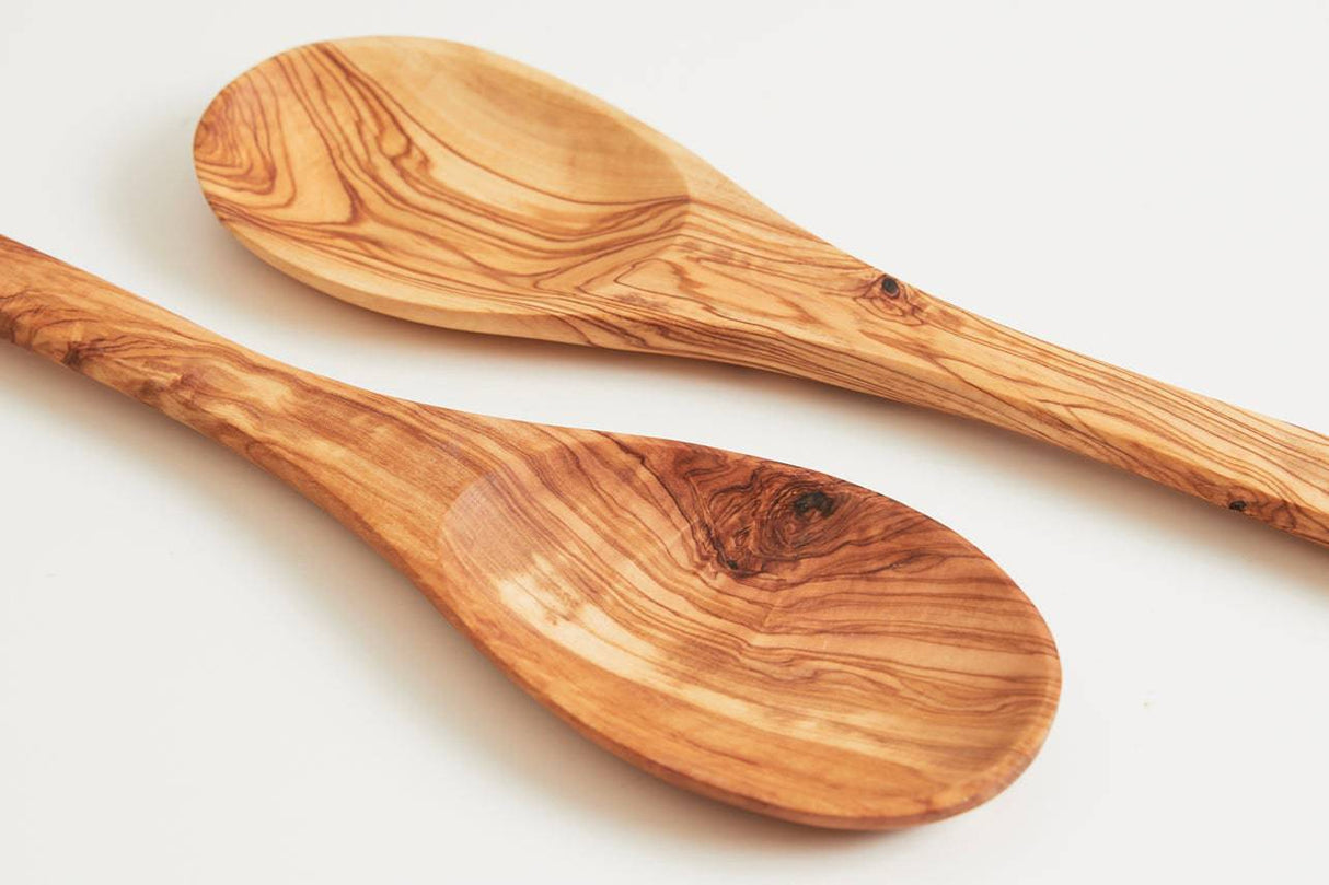 Italian Olivewood Polenta Spoon - Sumiye Co
