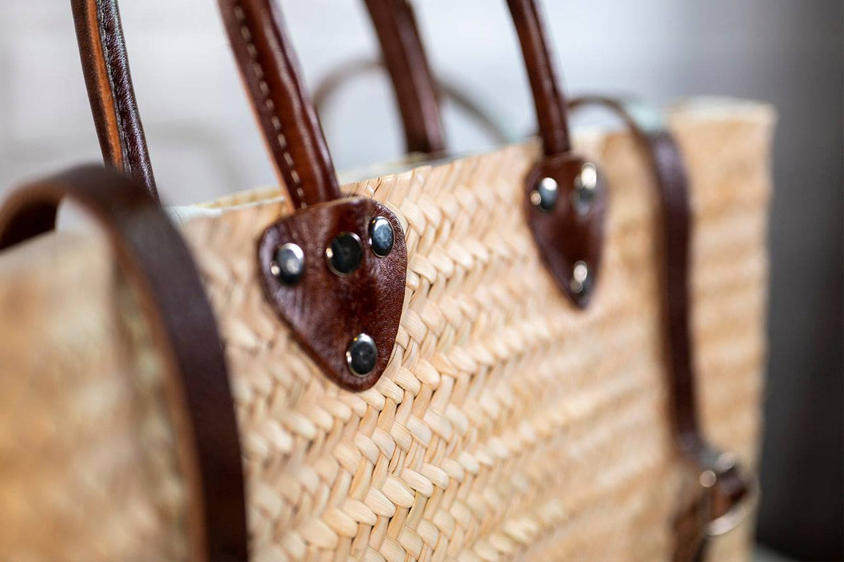 Moroccan Shopping Basket Backpack - Sumiye Co