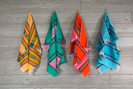 Servilletas - Set of 4 Mexican Cloth Napkins - Sumiye Co