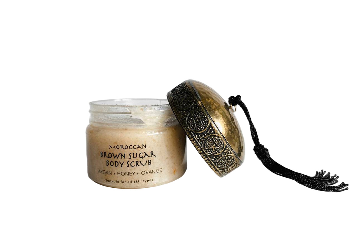 Moroccan Brown Sugar Body Scrub - Sumiye Co