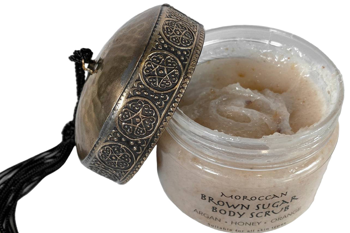 Moroccan Brown Sugar Body Scrub - Sumiye Co