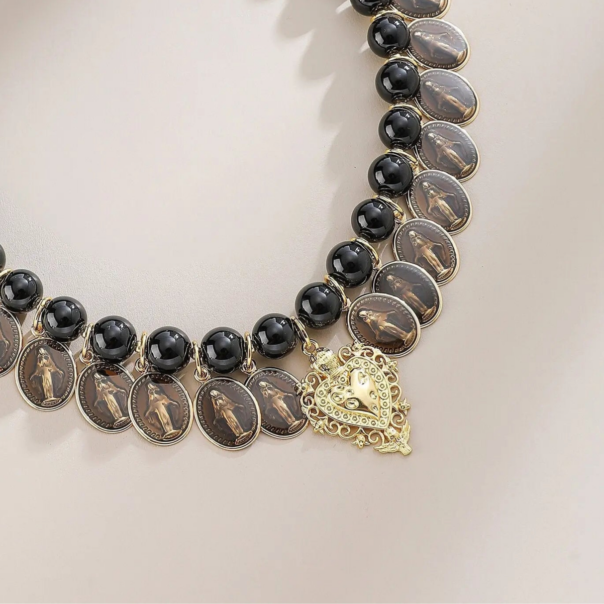 Virgin Mary Necklace by Phoebe`s - Sumiye Co