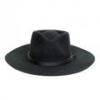 La Vida Wool Rancher Hat - Black - Sumiye Co