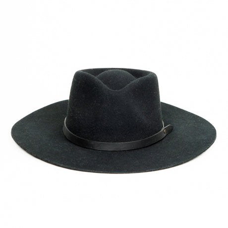 La Vida Wool Rancher Hat - Black - Sumiye Co