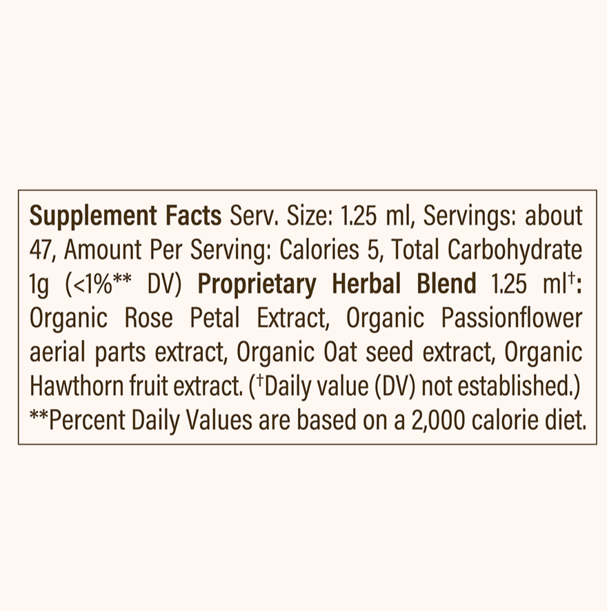 Rose-Colored Glasses Tincture - Emotional Well-Being - Sumiye Co