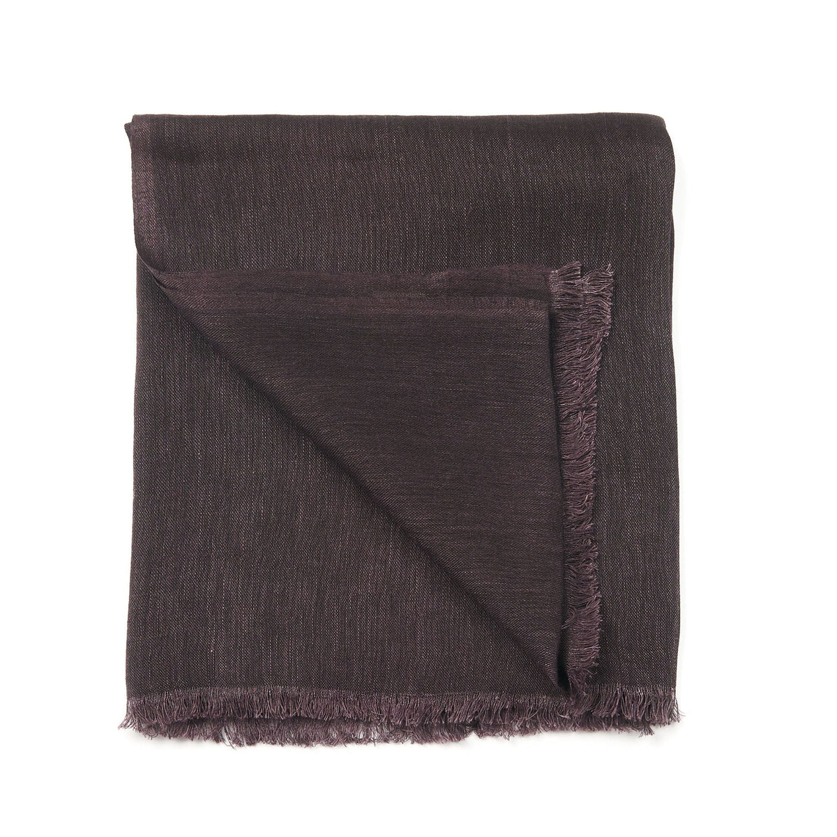 Hand Woven Linen Silk Blend Scarf