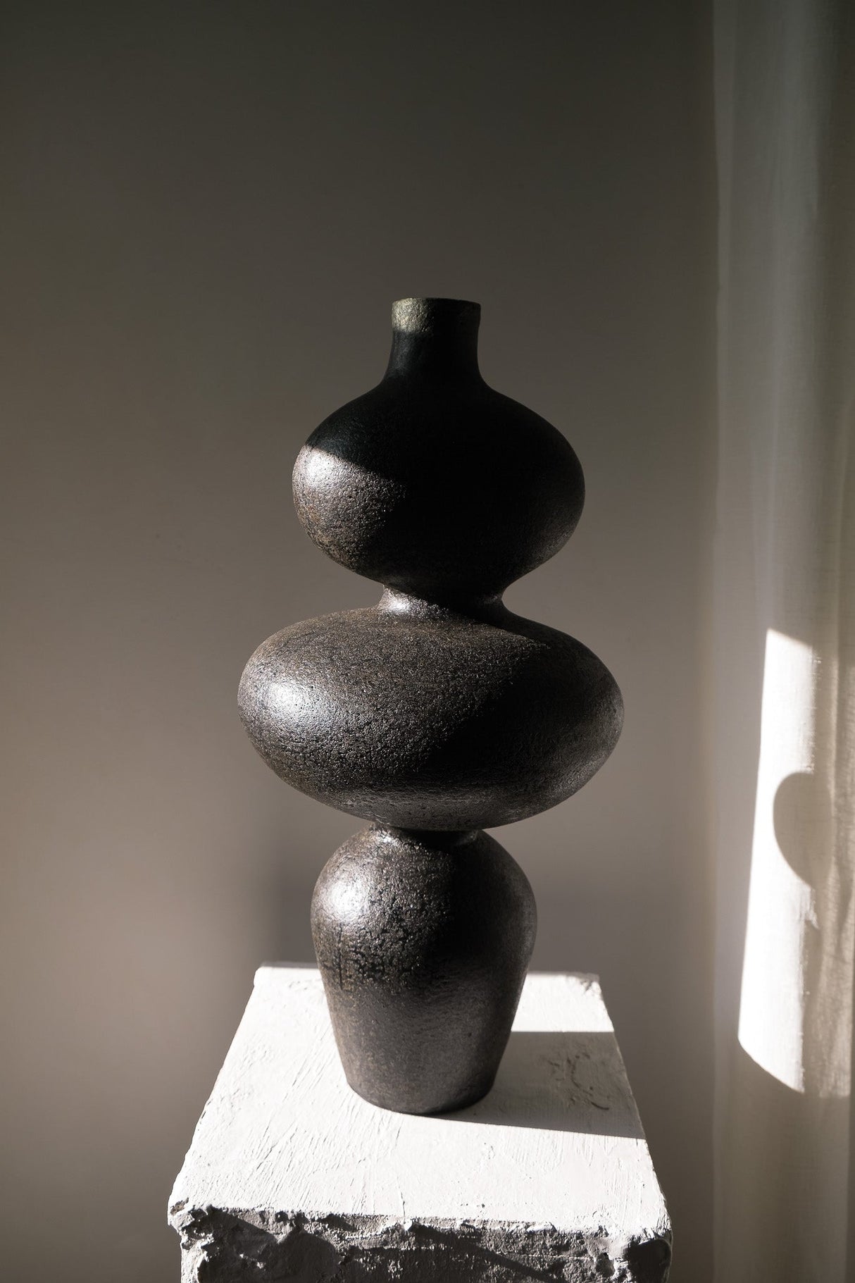 Sewu Vessel Charcoal - Sumiye Co